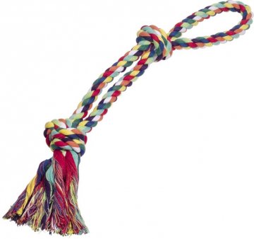 Nobby hračka pro psy lano barevné bavlna 320g…