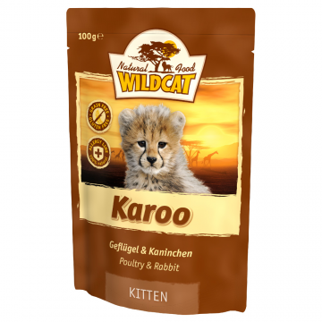 Kapsička Karoo Kitten 100g - králík a kuře