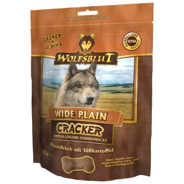 Wolfsblut Cracker Wide Plain 225g - kůň