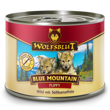 Wolfsblut konz. Blue Mountain Puppy 200g - zvěřina s batáty