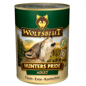 Wolfsblut konz. Hunters Pride Adult 395g - bažant, koza, králík