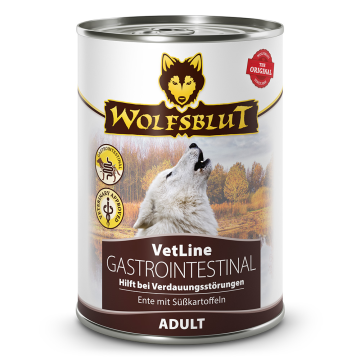 Wolfsblut VetLine konz. Gastrointestinal 395g - kachna s…