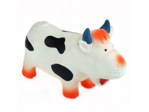 Kráva bučící (chrochtací) - LATEX 18cm (55/1)